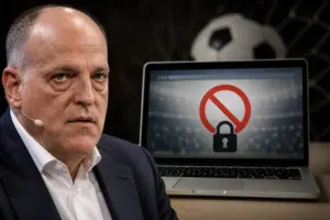Javier Tebas, los bloqueos de LaLiga y las pérdidas económicas provocadas
