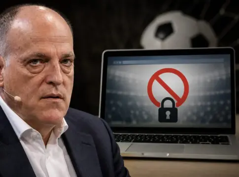 Javier Tebas bloqueos LaLiga perdidas Javier Tebas, los bloqueos de LaLiga y las pérdidas económicas provocadas