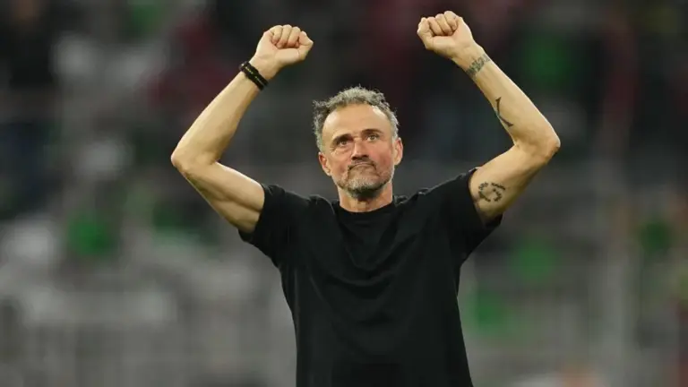 Luis Enrique celebra el Clásico: su reacción al conocer el 2-0 ya es viral