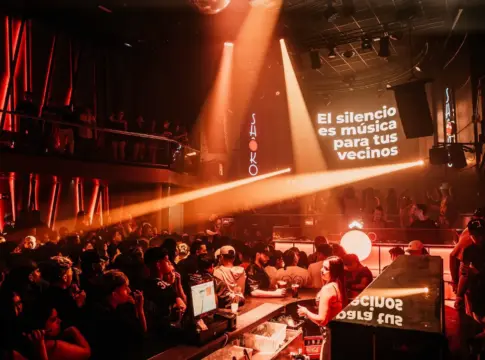 Shôko_díaRuido _El silencio es música para tus vecinos La discoteca Shoko en la campaña de la asociación Madrid Noche