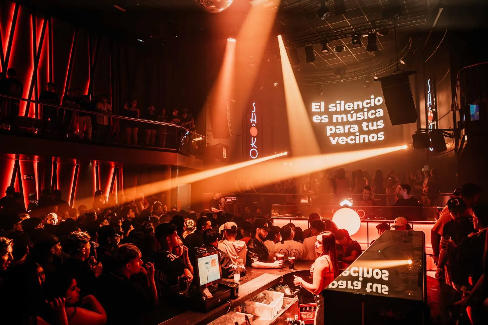 Shôko_díaRuido _El silencio es música para tus vecinos La discoteca Shoko en la campaña de la asociación Madrid Noche