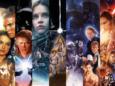 Star Wars, películas. Montaje digiral
