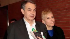 Zapatero y su mujer Sonsoles Espinosa