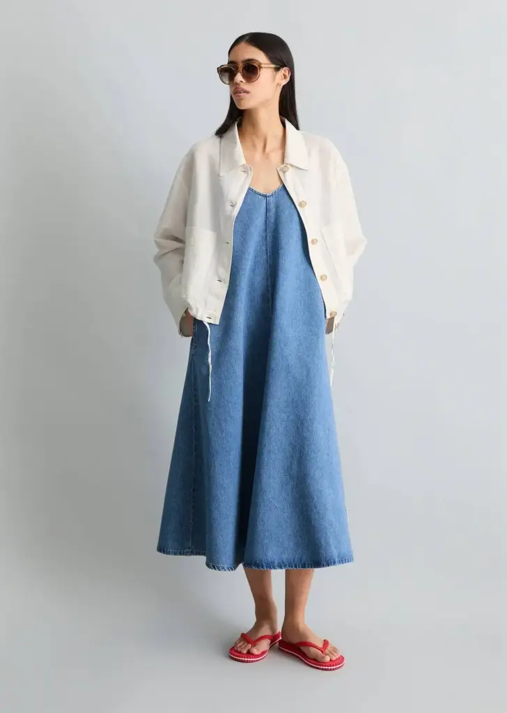 La chaqueta de lino blanca de Marc O'Polo que se convierte en el comodín de tu armario de verano 1 chaqueta lino marc opolo
