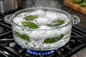 Ni infusión mágica ni producto caro: el secreto de hervir laurel con bicarbonato
