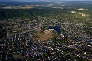 Nördlingen ciudad diamantes cráter meteorito