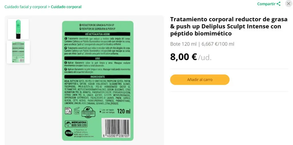 El papel de los hábitos saludables frente al cosmético de Mercadona
