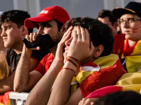 Ambiente en Madrid durante el primer partido de la selección española en el Mundial de Fútbol 2026 Ambiente en Madrid durante el primer partido de la selección española en el Mundial de Fútbol 2026