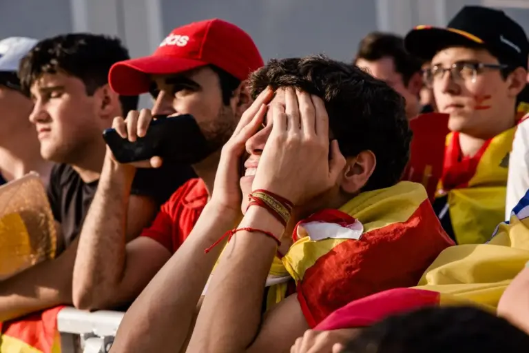 Ambiente en Madrid durante el primer partido de la selección española en el Mundial de Fútbol 2026