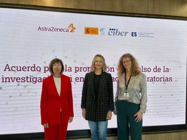 AstraZeneca y CIBER se unen para impulsar la investigación en enfermedades respiratorias en España