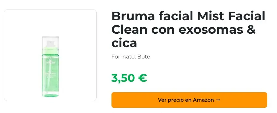 Adiós a las arrugas por 3,50 euros: La nueva bruma de Mercadona con exosomas que está arrasando 1 La revolucionaria apuesta de Mercadona frente a las líneas de expresión
