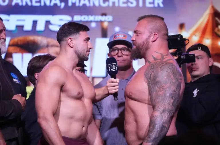 Eddie Hall vs Tommy Fury: horario, ring walks y dónde ver el combate de boxeo de influencers