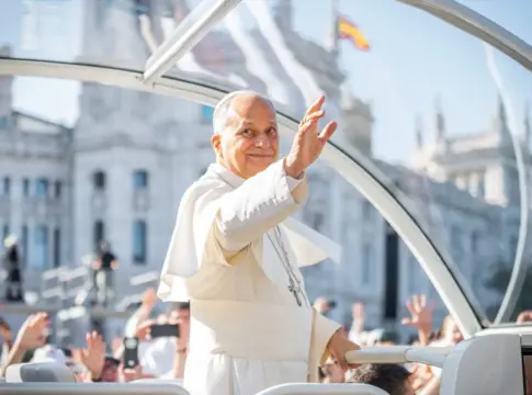 El papa León XIV en España El papa León XIV en España