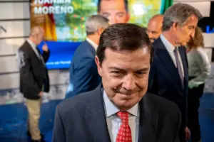 El presidente de la Junta de Castilla y León, Alfonso Fernández Mañueco