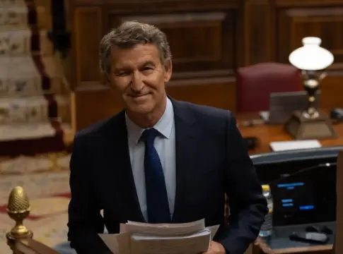 El presidente del PP Alberto Núñez Feijóo El presidente del PP Alberto Núñez Feijóo