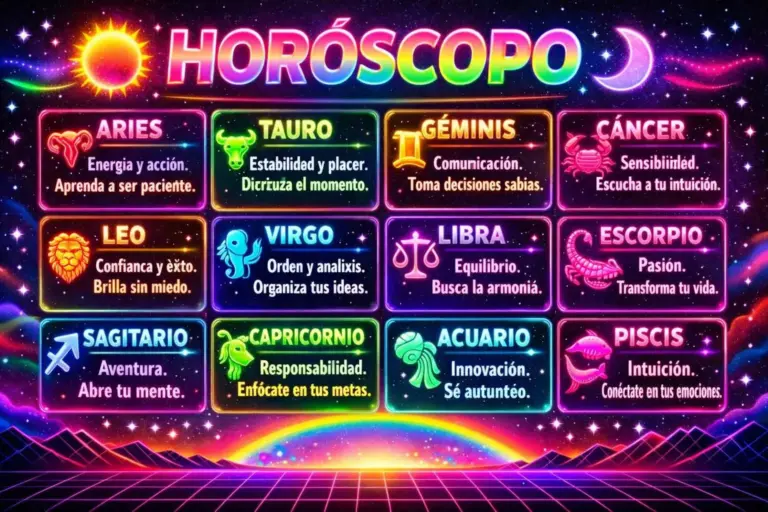 Horóscopo del lunes 8 de junio de 2026