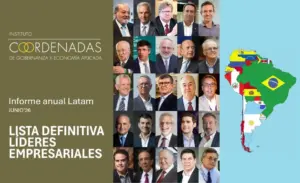 El Instituto Coordenadas identifica a los 25 empresarios más influyentes de América Latina en 2026