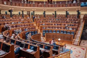Interior del Congreso de los Diputados