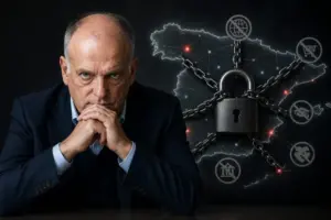 Bloqueos de Javier Tebas y LaLiga