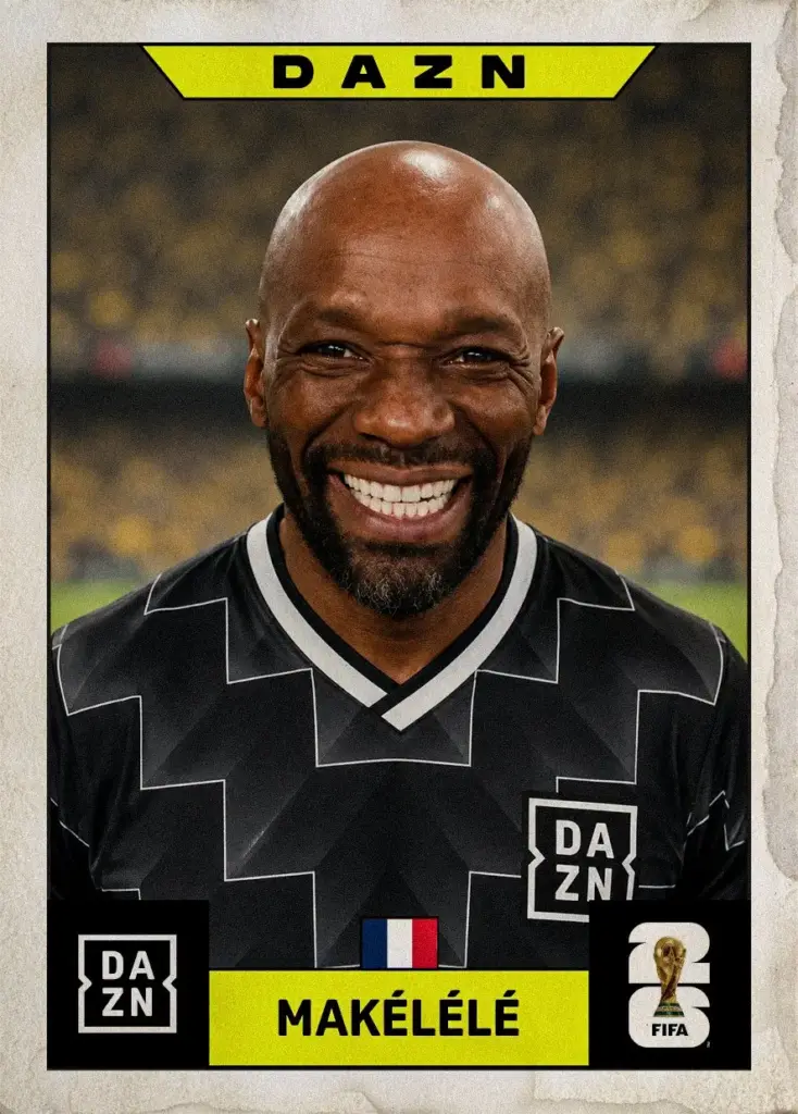 Makélélé es comentarista del Mundial 2026 en DAZN