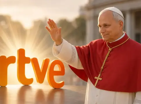 Milagro papa León XIV RTVE El papa León XIV bendice a RTVE