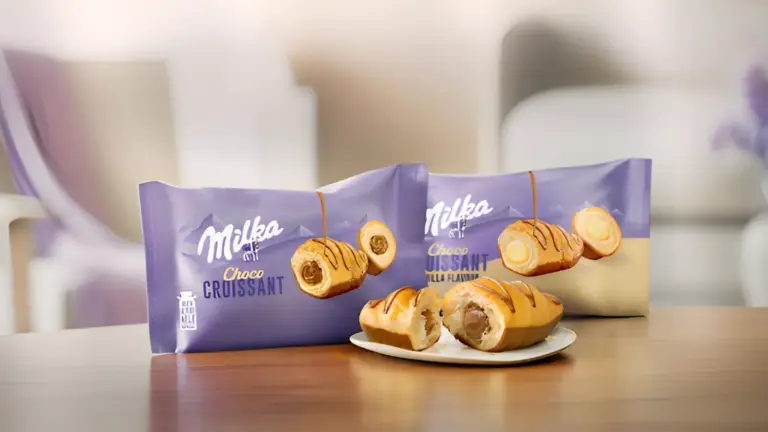 Mondelez lanza en España Milka Choco Croissant, su nueva apuesta en bollería