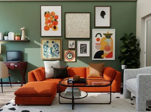 colores cálidos decoración