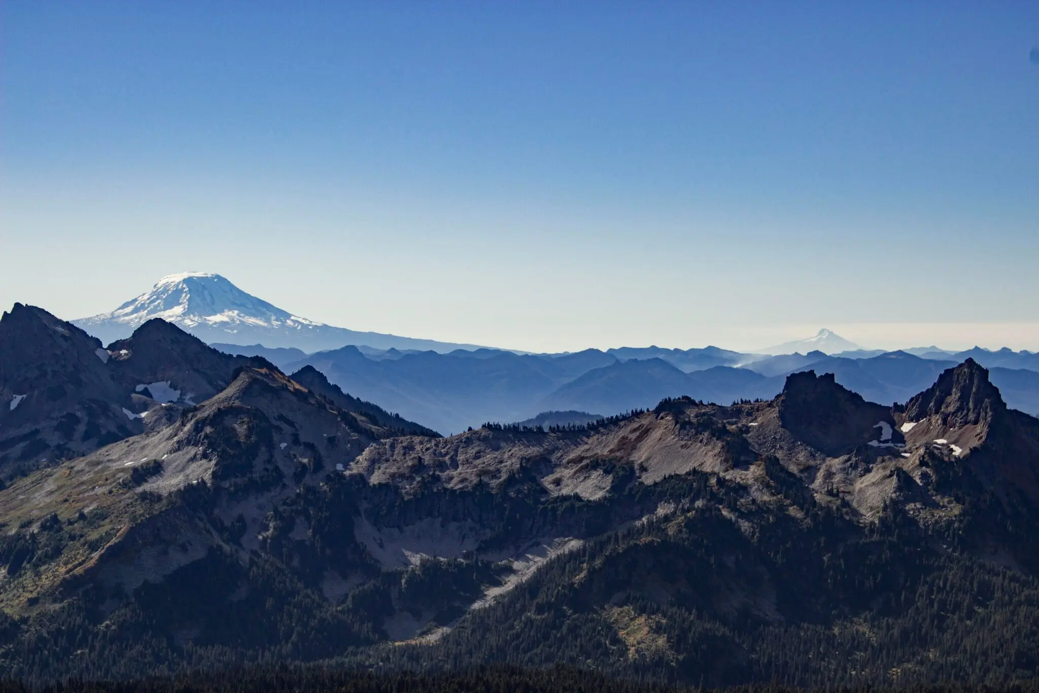 volcanes de la Cordillera de las Cascadas