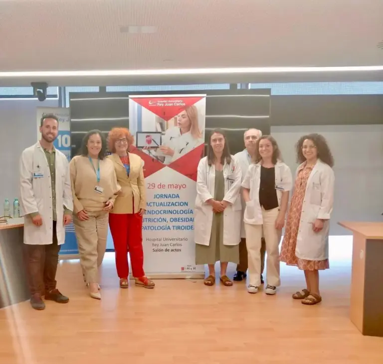El Hospital Rey Juan Carlos analiza la actualización de herramientas diagnósticas y tratamientos en el abordaje de la patología tiroidea y la obesidad