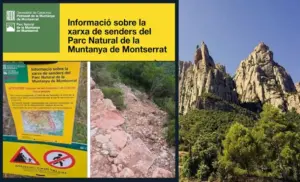 Las autoridades cierran por peligroso el sendero donde murió Isak Andic y recomiendan rutas alternativas a excursionistas