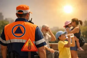 El aviso que Protección Civil lanza alerta para mayores y niños ante los 40 grados de esta semana