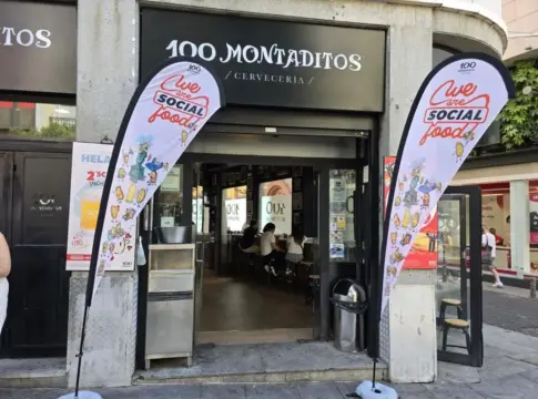 100 montaditos Restaurantes para socializar.