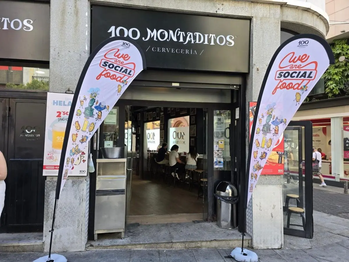 100 montaditos Restaurantes para socializar.