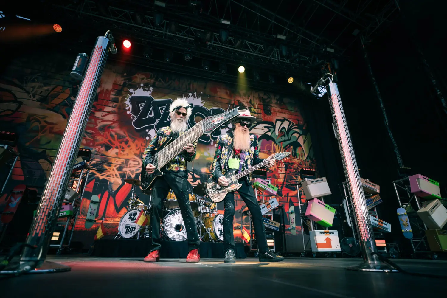 ZZ Top en Noches del Botánico. Vega Halen ZZ Top en Noches del Botánico. Vega Halen