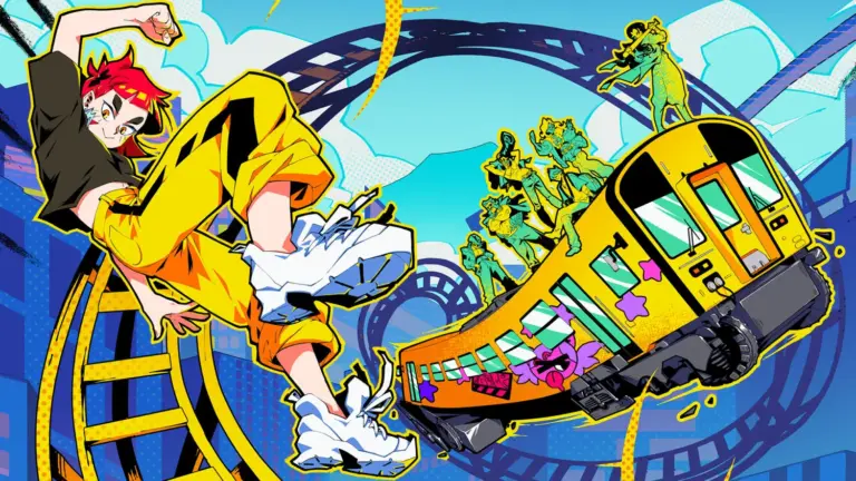 Trenes haciendo skate por un Japón distópico: Denshattack! es la nueva joya española para PC y consolas