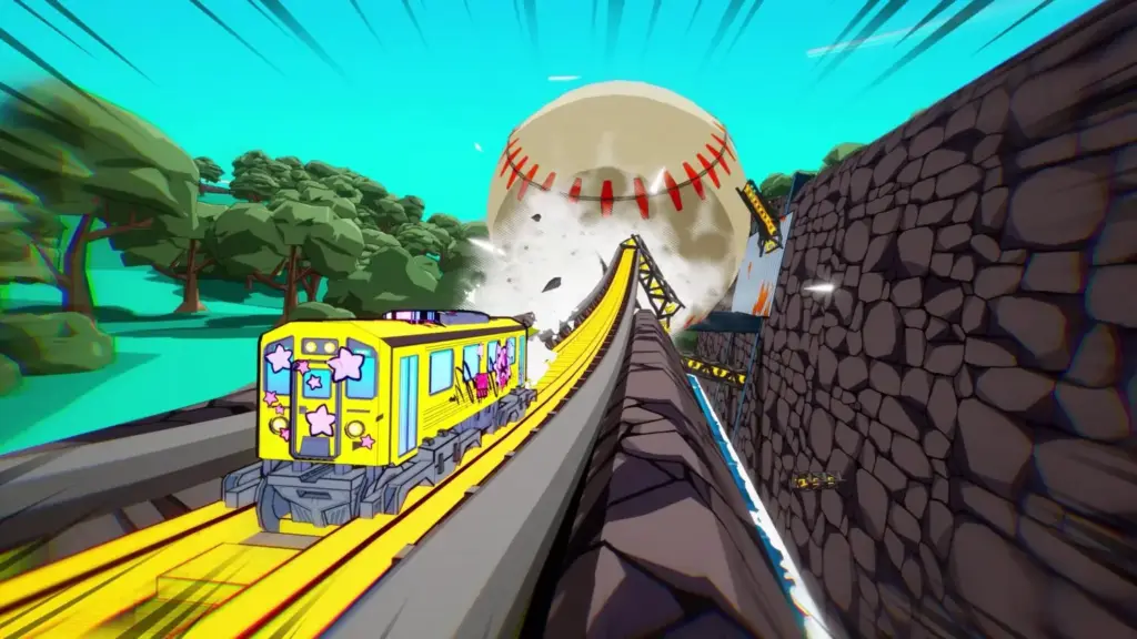 Trenes haciendo skate por un Japón distópico: Denshattack! es la nueva joya española para PC y consolas 1 Captura de Denshattack!