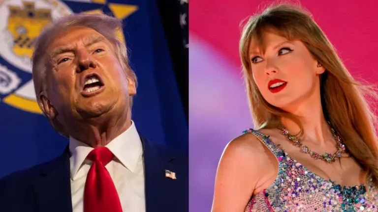 Taylor Swift y Trump: la artista bloquea al presidente al retirar sus canciones de TikTok