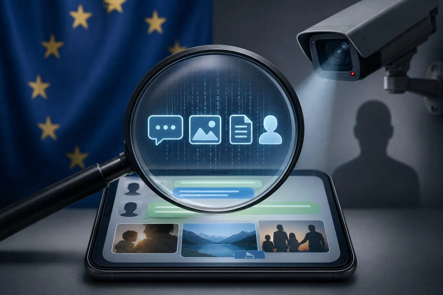 Europa vigila a los ciudadanos con Chat Control Europa vigila a los ciudadanos con Chat Control