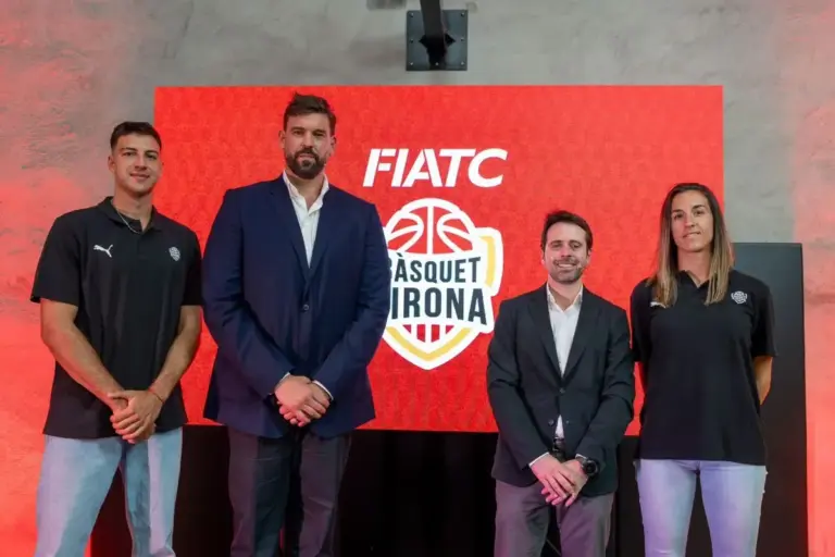 El primer equipo masculino del Bàsquet Girona pasa a competir con el nombre de FIATC Girona