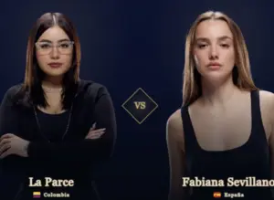 La Parce y Fabiana Sevillano