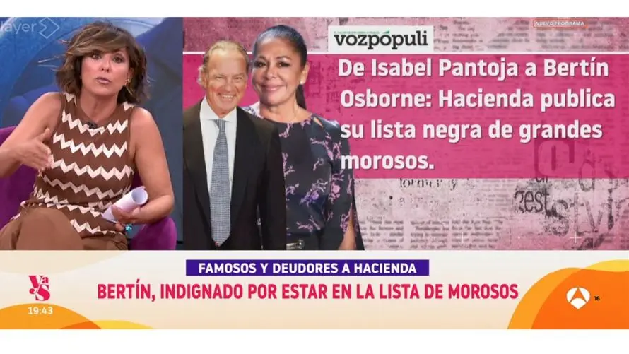 "Llevo años pidiendo la lista de violadores": El tajante reclamo de Sonsoles Ónega a Hacienda por exponer los nombres de los morosos 1 La firme postura de Sonsoles Ónega sobre las deudas y la justicia
