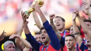 La locura desatada por Ferran Torres tras ganar el Mundial