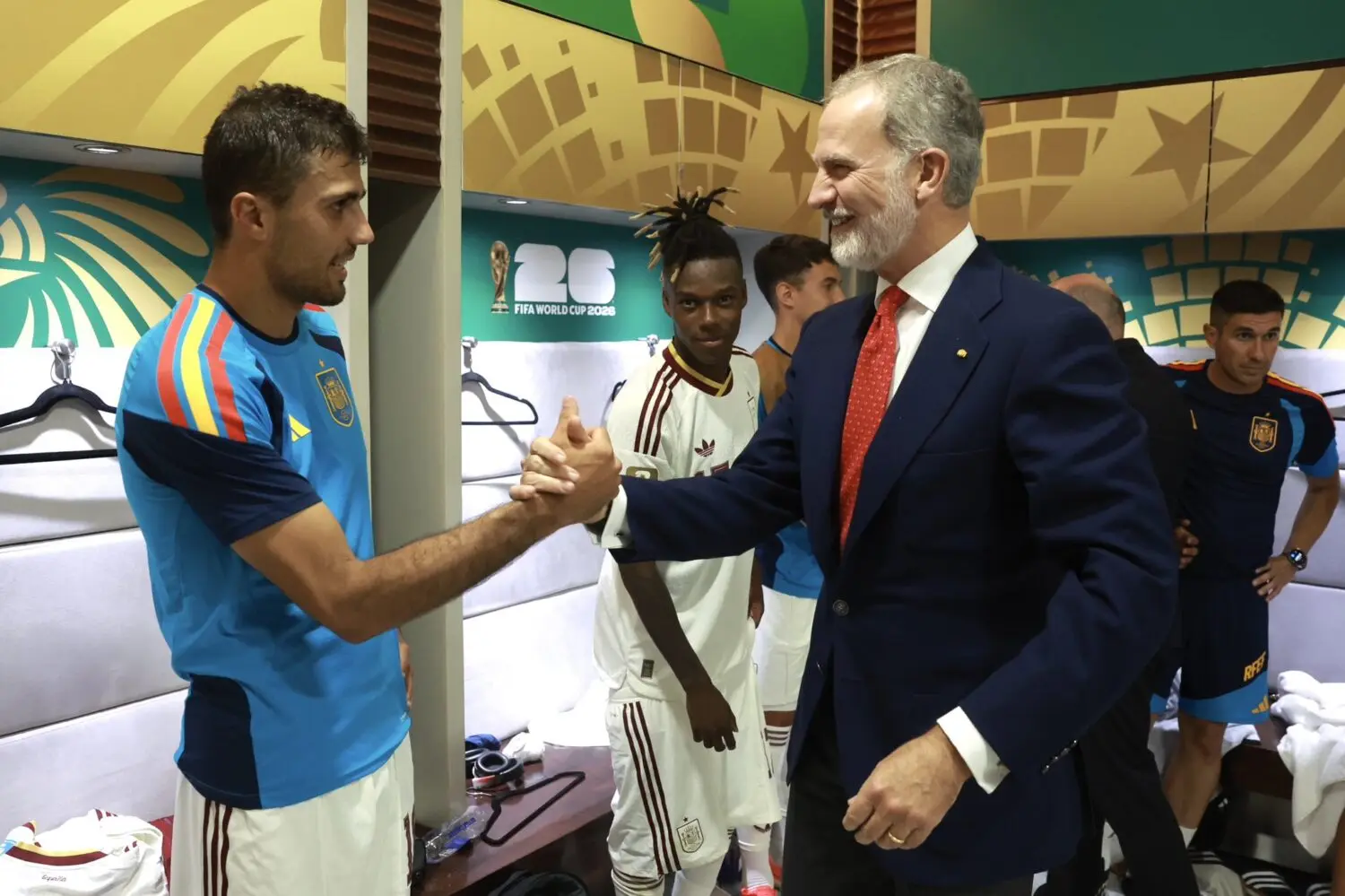 La promesa del rey Felipe VI a la Selección Española si alcanza la esperada final del Mundial no incluye a la reina Letizia | Fuente: Casa de S.M el Rey La promesa del rey Felipe VI a la Selección Española si alcanza la esperada final del Mundial no incluye a la reina Letizia