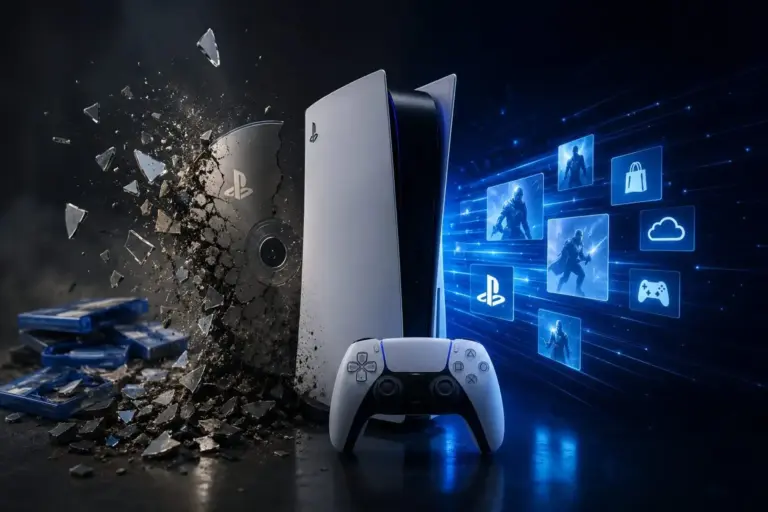 PlayStation preparó durante una década y de manera sibilina el fin de los juegos físicos