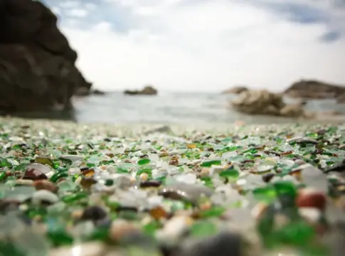 Playa de los Cristales Laxe A Coruña