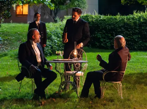 Revelaciones en la gran cena de gala que ofrece 'La Promesa' | Fuente: RTVE Revelaciones en la gran cena de gala que ofrece 'La Promesa'