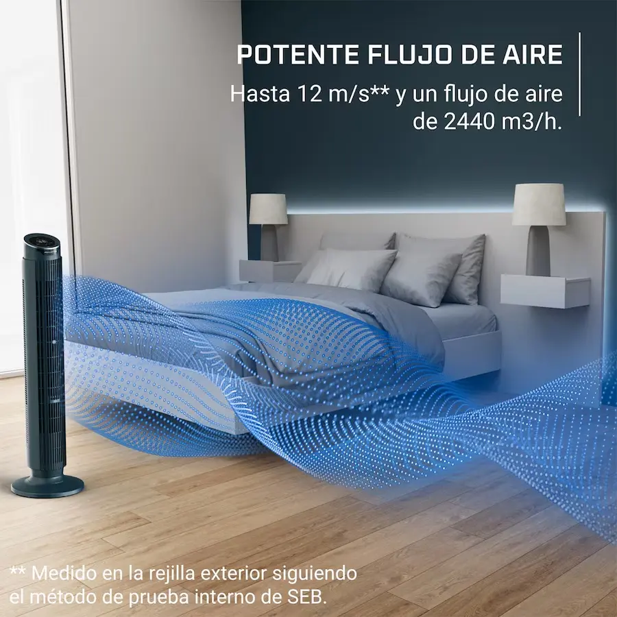 7 productos para mantener tu hogar fresco durante el verano 2 Ventilador de torre