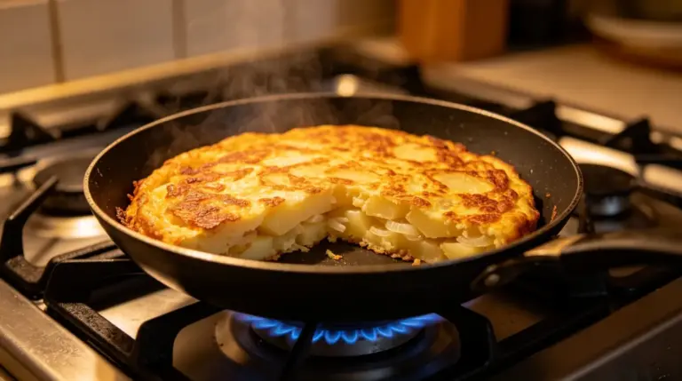 La receta viral de tortilla de patatas de Conchita, la abuela cocinera: un huevo por patata y un truco que arrasa