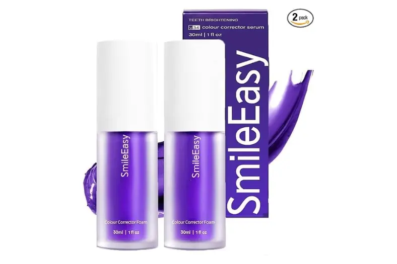 Las 7 mejores pastas de dientes blanqueadoras según la OCU 7 BETYBOPT Purple Blanqueador Dental V34
