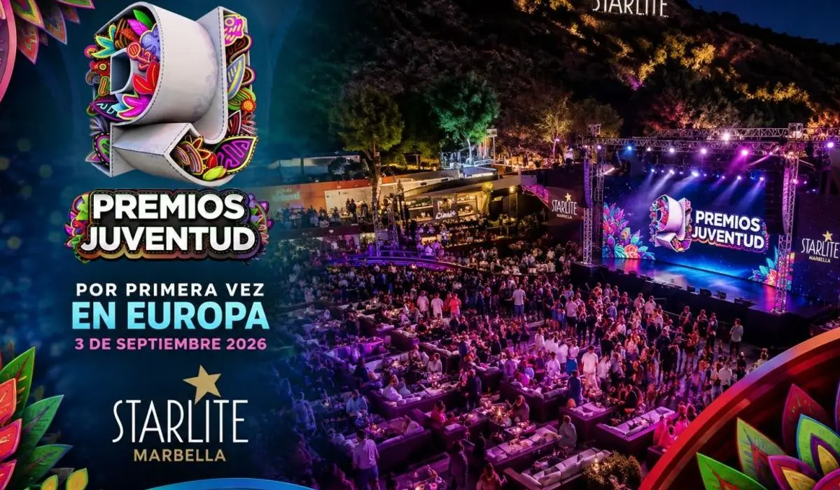 Cartel de los Premios Juventud en Starlite Marbella Imagen de Starlite Marbella Cartel de los Premios Juventud en Starlite Marbella | Imagen de Starlite Marbella